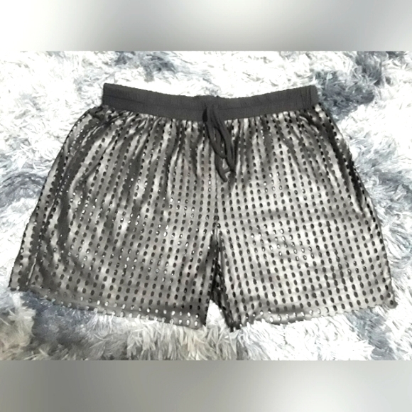 Handmade PU Black Mesh shorts, boxer cut Size L - Picture 5 of 7